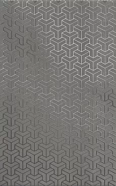 Керамическая плитка Ломбардиа серый темный 25x40 HGD/C371/6399 купить в интернет магазине Artisan.ru